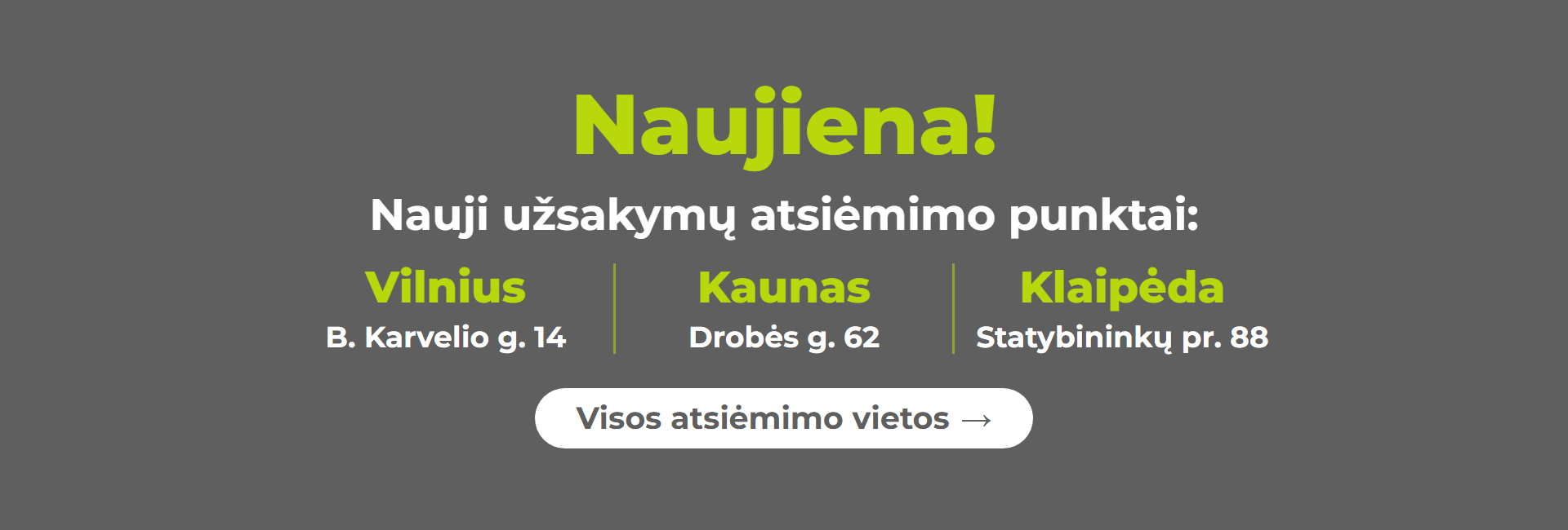 Atsiėmimo punktai